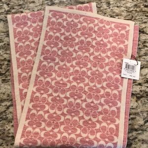 NWT COACH SCARF